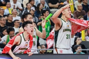 辽宁客场大胜广东!张陈治锋晒照:胜利者心态 配图