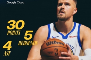 两人携手当选!勇士官方评选本场最佳球员:波津+梅尔顿 配图