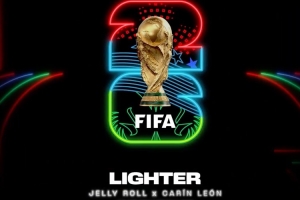 先听为快!官方:2026世界杯首支单曲《Lighter》将于本周五发布 配图
