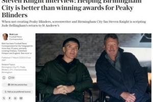 《浴血黑帮》主创:希望有天贝林厄姆回伯明翰效力,未来还有机会 配图