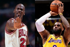 KD：乔丹退役早是厌倦了打比赛 詹姆斯则一直在打&他肯定也厌倦过 配图