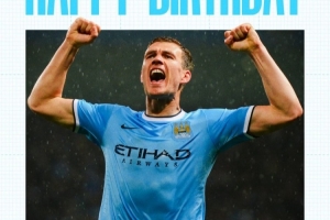 曼城祝哲科40岁生日快乐,球员效力期间出战189场72球28助 配图