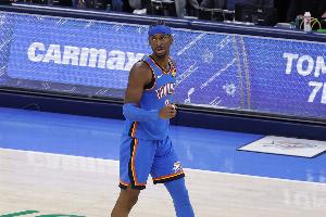 SGA谈20+纪录：如接下来每场都能这样赢 我就是全世界最开心的人 配图