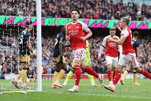 5球5助!赖斯在欧冠赛场上参与进球数上双 配图