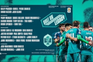 世预赛附加赛战意大利，北爱尔兰名单：休姆、巴拉德、德文尼在列 配图