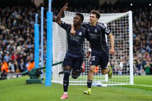 压制!皇马欧冠淘汰赛7次战曼城5次晋级,蓝月亮仅2次 配图