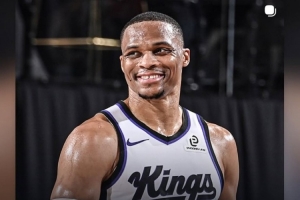 生涯助攻总数连超马克·杰克逊&纳什 上升至历史第五位！威少转发 配图