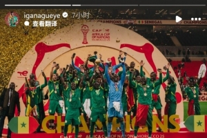 盖耶社媒谈塞内加尔被剥夺冠军：没人能夺走我们夺冠的回忆 配图