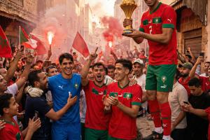 天降冠军！非洲足联官宣改判非洲杯时，阿什拉夫、迪亚斯正踢欧冠 配图