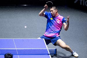 周启豪获得男队第一次选拔赛的冠军，拿到伦敦世乒赛参赛资格 配图