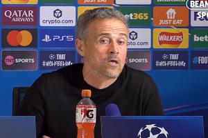 恩里克：没想到能3-0切尔西 球员们都主动加练执教他们很容易 配图