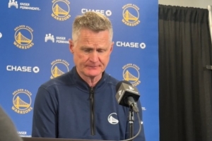 科尔：如果我们能取得一些连胜努力冲到第八 那会是最理想的情况 配图