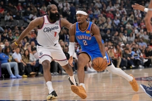 白巧克力：SGA和哈登都有造犯规的能力 NBA的裁判很难做 配图