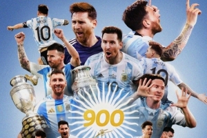 魔术师:恭喜梅西达成900球里程碑&与C罗历史唯二 这令人难以置信 配图