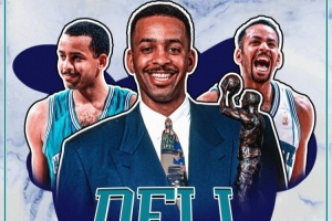 黄蜂队史第二人！NBA官方预热明日黄蜂退役戴尔·库里的30号球衣 配图