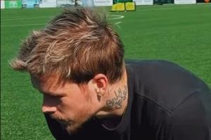 这还是你吗穆德里克社媒发训练视频造型大改,蓄起一脸络腮胡 配图