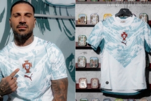 葡萄牙发布世界杯客场球衣，设计灵感源自海洋与超级英雄 配图