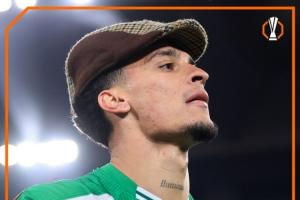 圆神又启动了！安东尼破门后戴帽庆祝，贝蒂斯次回合4球大胜逆转 配图