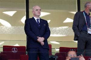 因凡蒂诺：无法解决冲突但盼足球促进和平 希望世界杯按计划进行 配图