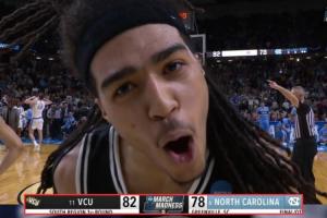 上演疯狂！6号种子北卡遭19分大逆转 VCU替补奇兵7记三分爆砍34分 配图