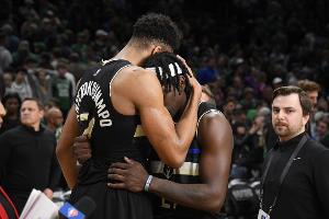 名记:字母哥曾向霍勒迪坦言 自己和雄鹿非常怀念他的防守&领导力 配图