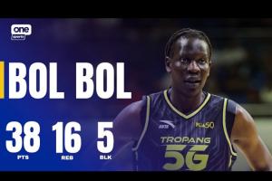 豪华数据成空砍~波尔·波尔菲律宾杯赛迎首秀 狂轰38分16板3助5帽 配图