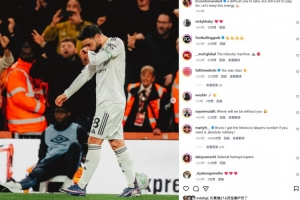 B费社媒：平局的结果不容易接受，但我们还有很多要继续争取 配图