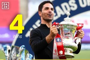 谁能捧杯？塔帅执教枪手在温布利全胜，瓜帅此前联赛杯决赛全夺冠 配图