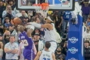 詹姆斯:裁判漏判了对我的那次犯规 结果对我们来说反而是最好的 配图