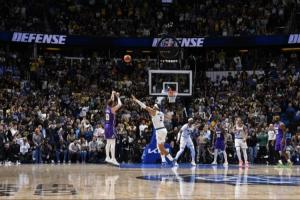 漏掉最准的男人!肯纳德大空位三分绝杀魔术! 配图