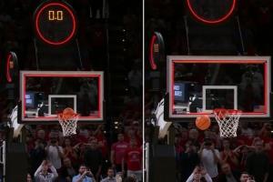 人生最大遗憾!疯三超超远三分绝杀 球都进筐又涮涮出来了... 配图