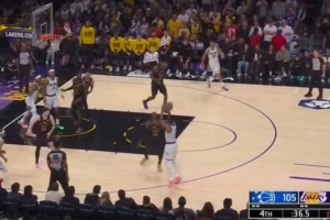 复仇了！詹姆斯谈上次输给魔术：最后时刻我过度协防 漏掉了贝恩 配图