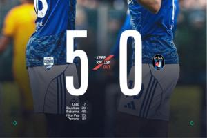 稳居欧冠区！38岁小法连斩强敌取5连胜，科莫领先尤文3分+罗马6分 配图