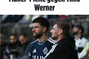 图片报：穆勒与维尔纳在美职联重逢，两人替补出场穆勒最终输球 配图