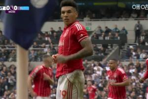 热刺主场0-1落后森林！森林角球开出，后点伊戈尔头槌破网 配图