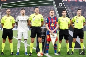 阿斯:马德里德比主裁蒙特罗是本赛季西甲被VAR纠错最少的裁判 配图