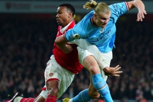 加布里埃尔:我和哈兰德享受与彼此对抗 我总是为阿森纳付出一切 配图