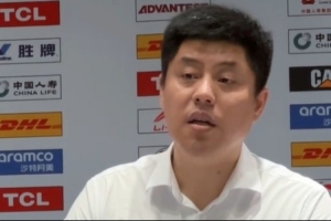 潘江：大部分球员发烧仍坚持比赛 最后一回合的关键防守防得不好 配图