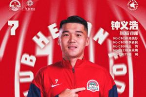 祝河南足球俱乐部球员钟义浩及5名官方会员生日快乐 配图