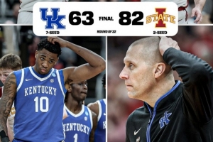 再遭滑铁卢!肯塔基大学惨败爱荷华州大 近6年疯三战绩惨淡 配图