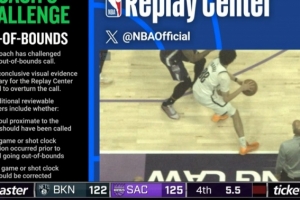 自杀式挑战！特拉奥雷进攻犯规&篮网挑战失败 提前已踩边线 配图