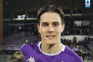 传球成功率91.1%!法乔利当选佛罗伦萨vs国米全场最佳球员 配图