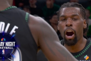 打疯了！纳兹·里德里突外投连拿8分带队15-0打停凯尔特人 配图