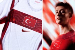 官方：土耳其发布国家队新球衣 其设计灵感来源于2002年世界杯 配图