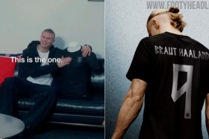 哈兰德出镜！挪威足协对耐克提早曝光挪威的世界杯球衣表达不满 配图