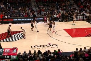 尴尬了！杨瀚森刚上场2分钟 开拓者被篮网打了个10-0 配图