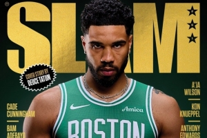 王者归来！塔图姆当选最新一期《SLAM》杂志封面人物 配图