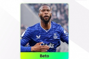 2射1传击败蓝军！贝托当选英超上周最佳球员 配图