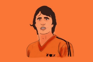 荷兰国家队纪念克鲁伊夫去世10周年：永远是我们的一员 配图