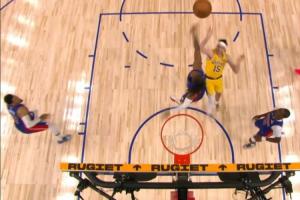 你的里皇！里夫斯单挑詹金斯 强硬对抗抛投空心入网反超！ 配图